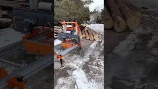 Sawmill Setup ✅🔥🌲🪚 #sawmill #timber #shorts