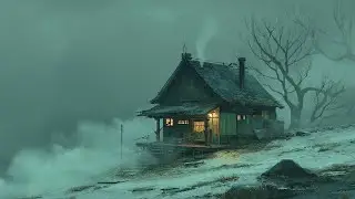 Enchanted Foggy Dwelling ❄️ Deep Sleep Medieval Ambiance (1 Hour)