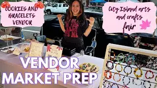 Vendor Market Prep| Baking and set up