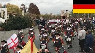 2017: 600 years Pope Martin V (Constance Council):  historic procession