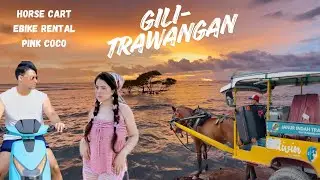 Gili Trawangan Horse Cart Ride / E-BIKE RENTAL/ PINK COCO / GILLI NIGHTLIFE / HORSE CART PRICE