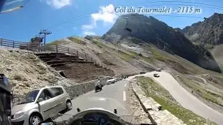Grandes Puertos de los Pirineos con BMW K1200LT  y Honda DN-01