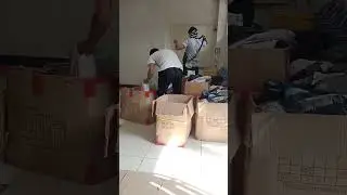pick-up parcels from online business #viralvideo #philippines