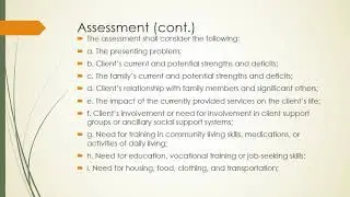 Documentation Requirements