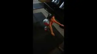 4 Year old doing squats