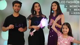 LIGHT UP CLOTHING - LED DRESS - FIBRE OPTIC GARMENTS - BY MELINDA