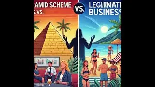 🚨 Are You Confused Between a Pyramid Scheme and a Legitimate Direct Marketing Platform? 🚨