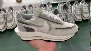 Sacai Nike LDV Waffle Grey Unboxing Review