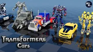 Transformers Cars (Bayverse) | 3D Comparison 