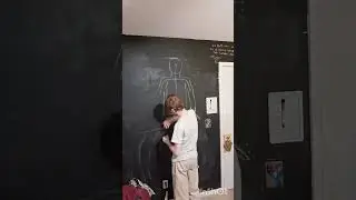 Drawing My Own Fallout Power Armor, on my wall!