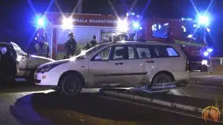 Trafikolycka p&aring; Lv255 vid Kuggebro