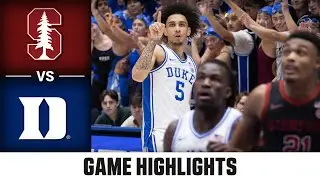Stanford vs. Duke Game Highlights | 2024-25 ACC Men's Basketball