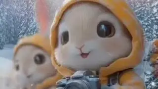 Smile bunny rabbit photo Grapher bunny enjoy #shorts