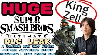 HUGE Smash Ultimate DLC Leak! A LEAKER WHO HAS NEVER GOTTEN ANYTHING WRONG RETURNS?! NEW SMASH DLC!