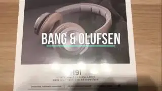 Распаковка, краткий обзор, отзыв Beoplay H9i wireless headphones by Bang & Olufsen