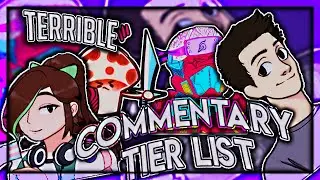 Ranking All The Worst Commentary Channels | Commentary Community Tier List