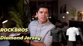 ROCKBROS Diamond Cycling Jersey is here!Looks good, feels even better!