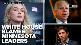 White House blames Minnesota leaders as Trump urges cooperation with federal agents