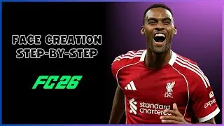 How to create RYAN GRAVENBERCH in EA FC 26 - TUTORIAL Face Creation