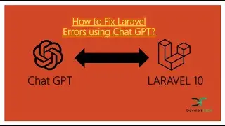 How to Fix Laravel error using ChatGPT in English | Solve programming error with ChatGPT | AI