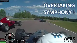 Historic race Number 9 for George Sebastian Pavlopoulos - Overtake symphony!