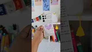 Poetry in my pocket #shorts #youtubeshorts #cute #aesthetic #handmade #phone #books #booklover #art