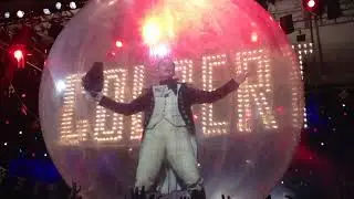 Stephen Colbert - Flaming Lips - Wayne Coyne- Space bubbles - 2012