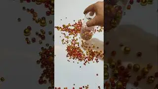 Art and Creativity in Reverse Filming: Colorful Spheres. #ReverseFilming