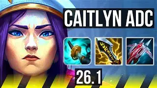 CAITLYN & Karma vs VIKTOR & Blitzcrank (ADC) | 72K damage, 9k gold comeback | EUW Master | 26.1