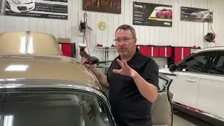 Classic car paint correction