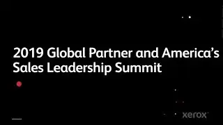 Xerox's 2019 Global Partner Summit