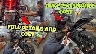 KTM Duke 250 Gen3 🚀2nd Service Done ✅ Service Cost 😱😱