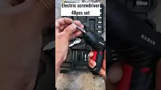 ✅ 47 in 1 Cordless Electric                           Screwdriver Set ✅الثمن : 150 Dh