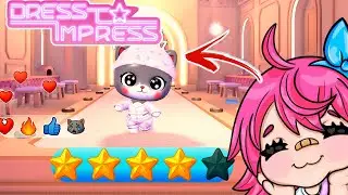 😻 JOGAMOS o DRESS TO IMPRESS de PETS - ROBLOX
