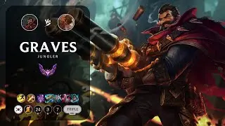 Graves Jungle vs Taliyah - KR Master Patch 14.8