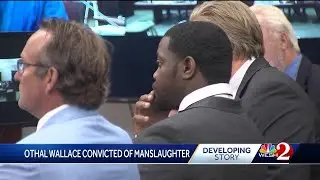 Othal Wallace convicted of manslaughter in killing of Daytona Beach officer