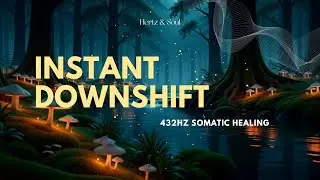 If You’re Physically Tired but Your Nervous System Won’t Downshift | 432Hz Somatic Healing