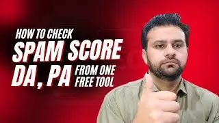 How To Check Spam Score , DA, PA Of Website From One Free Tool | How To Check Spam Score Of Website