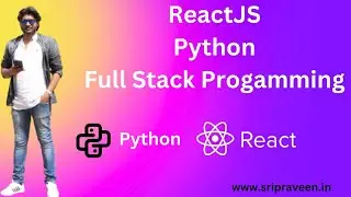 ReactJS + Python |  Flask API | FULLStack programming