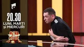 Nicolae Coca Eupsihie, eliminat de la Chefi la Cuțite: 