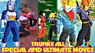 Trunks All Special and Ultimate Moves Animation!!! 🔥 IN DRAGON BALL LEGENDS