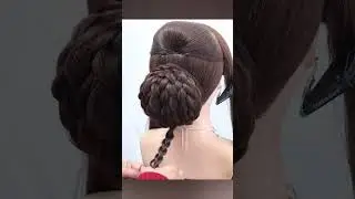 bridal low bun hairstyle for wedding #wedding #bridal #lowbunstyle #hairstyle #judatutorial
