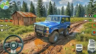 Offroad Jeep Driving 4x4 - Jeep Game | Jeep Game 3D Gameplay - जीप ड्राइविंग 3D गेम | गाड़ी वाला गेम