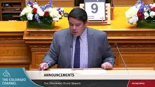 Colorado Senate 2023 Legislative Day 001