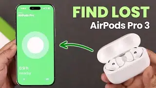 How to Find Lost AirPods Pro 3 - EASY!