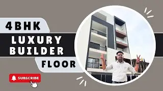 4BHK Luxury Builder Floor in Faridabad | 350 Gaj Ready to Move Floor | Property in faridabad  Sec-85