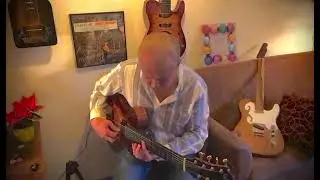 Silent night - 7 string jazz guitar - Keller archtop