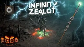 INFINITY Zealot - OVERPOWERED Holy Shock Build - Diablo 2 Resurrected