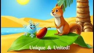 A Snowflake in the Desert? The Coolest Friendship Story! 🏜️
