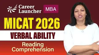 MICAT 2026 Verbal Ability & Reading Comprehension | Revision, Strategy & Important Questions |CL MBA